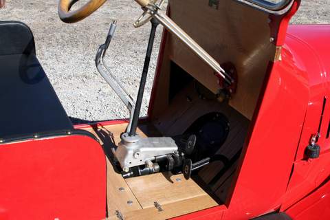 Transmission and Pedal Close Up