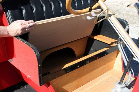 Secret Compartment Under Seat