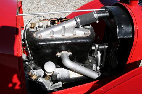 Engine and Radiator Shot