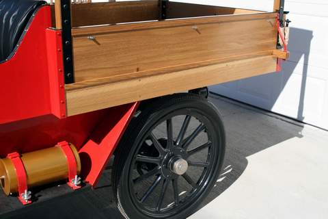 Left Side Wheel and Bed Shot